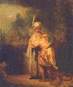 REMBRANDT Harmenszoon van Rijn Davids Abschied von Jonathan oil painting reproduction